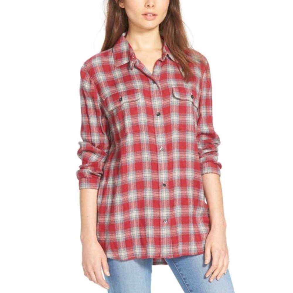 MADEWELL 'FAIRFAX PLAID' Ex-Boyfriend Shirt